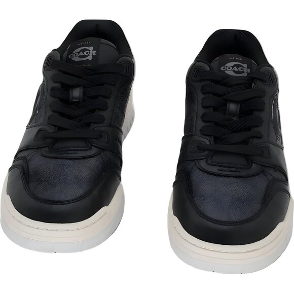 COACH SoHo Sneakers Charcoal Black Women’s Casual Lace-Up US 7M EU 37.5 - Picture 5 of 6